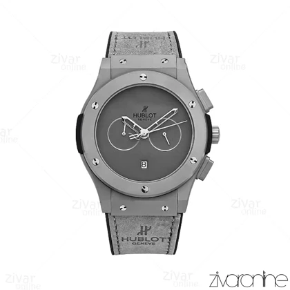 ساعت هابلوت مردانه کلاسیک فیوژن سه موتوره تمام طوسی 106787