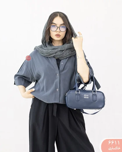 شومیز سیلک روبینا 6611