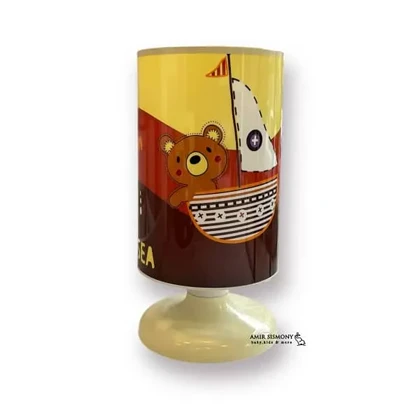 ست لوستر آباژور و ساعت طرح یوگی KIMKIM