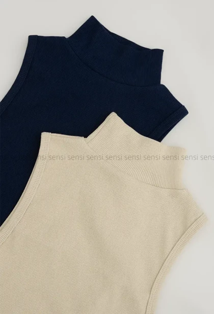 تاپ حلقه‌ای یقه 5سانت کد1004913