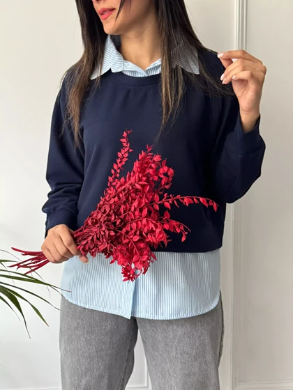 شومیز مانتویی دوتیکه پرتو