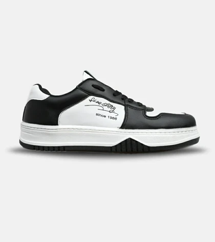 کفش اسنیکرزمردانه مشکی سفید VANS مدل 5705