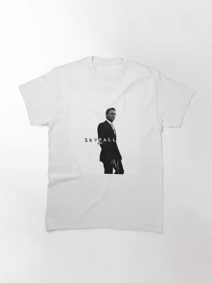 تیشرت james bond | تیشرت جیمزباند طرح SKYFALL کد 115220