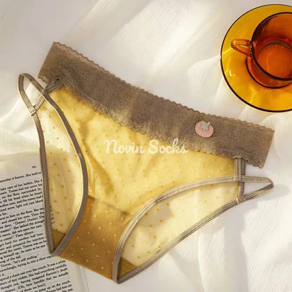 شورت توری خال‌خالی (سایز 38 الی 42)