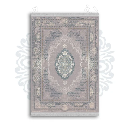 *جدید* فرشینه از جنس پارچه شانل مخمل ترک طرح فانتزی برند دفه کد 872