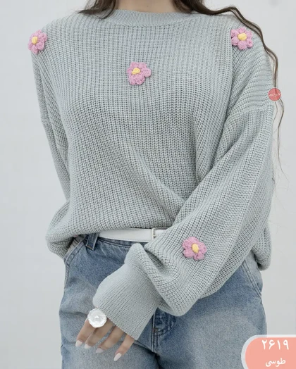 بلوزبافت گل 2619