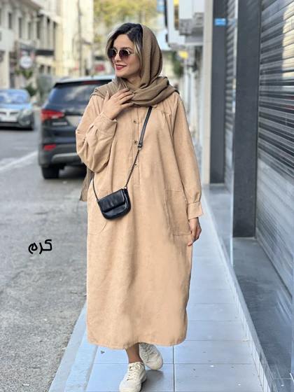 پیراهن مانتویی سارگل