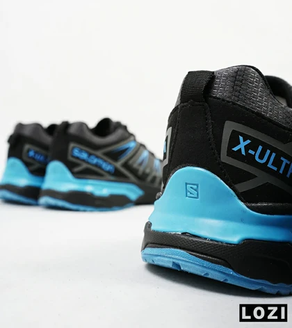 کفش کتانی مشکی آبی سالومون Salomon X ULTRA