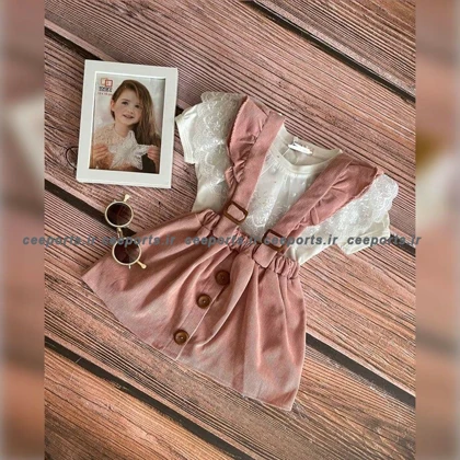 شومیز وسارافون کبریتی دخترانه