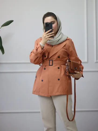 بارانی کوتاه زلفا