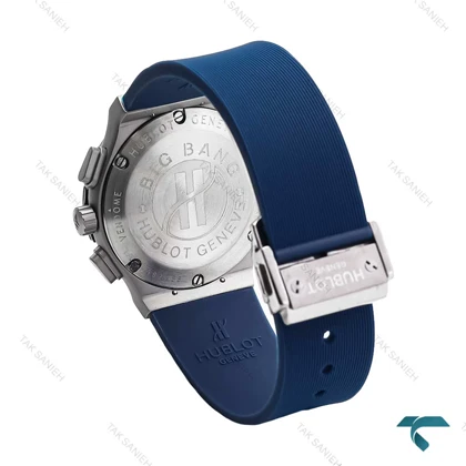 ساعت زنانه هابلوت طوسی سورمه ای کورنوگراف Hublot-6581-L