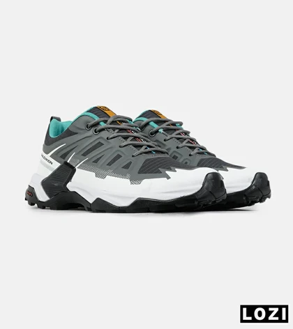 کفش کتانی طوسی سفید مردانه و زنانه Salomon XT-Slate Advanced مدل 7603