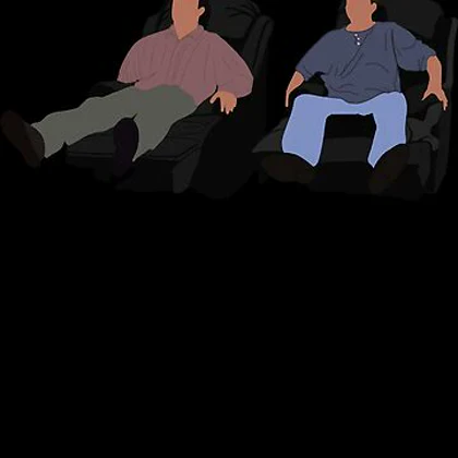 تیشرت friends طرح Joey and Chandler Mens Womens کد 108122
