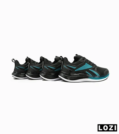کفش کتانی ورزشی ریباک مشکی آبی Reebok Fusium Run