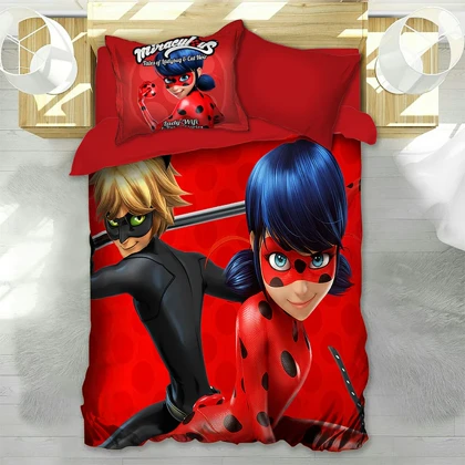 روتختی کودک طرح دخترکفشدوزکی مدل T01