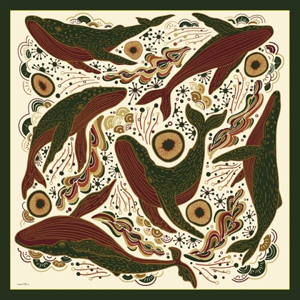 روسری نخ پنبه وال