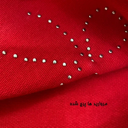 پیراهن یلدایی دخترانه با گیره سر