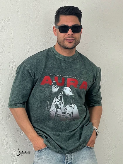 تیشرت مردانه سنگشور AURA
