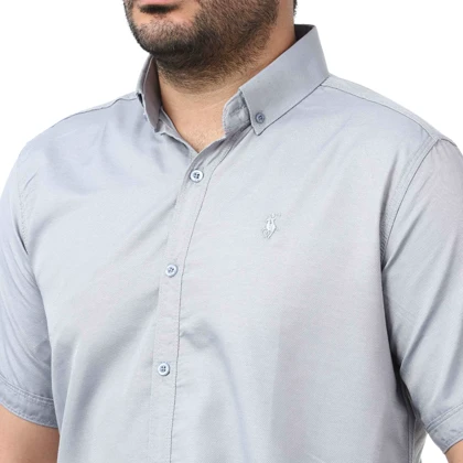 پیراهن آستین کوتاه ساده مردانه برند مد مدل 14111498
