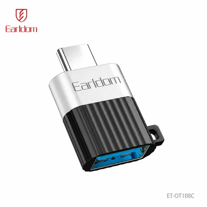 مبدل OTG USB-C به USB 3.1 ارلدام Earldom مدل ET-OT108C
