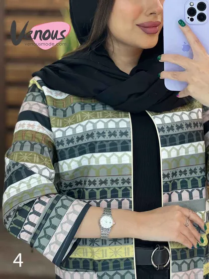 مانتو طرحدار سنتی