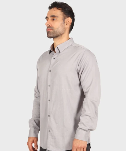 پیراهن مردانه کبریتی و آستین بلند 0367