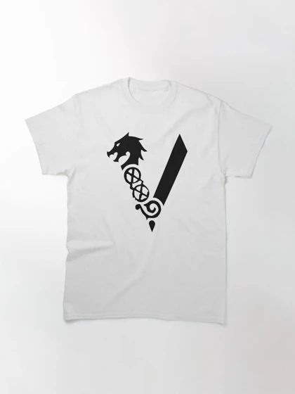 تیشرت کلاسیک وایکینگ ها | Vikings Valhalla (Black version) کد 245171