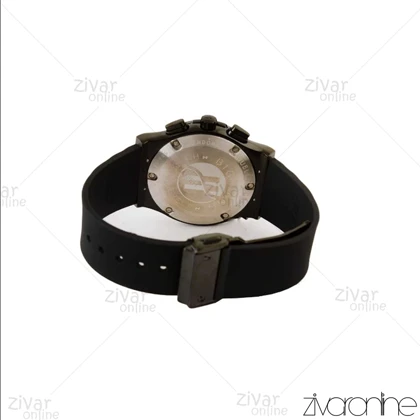 ساعت هابلوت مردانه کلاسیک فیوژن سه موتوره تمام مشکی عقربه رزگلد 104409