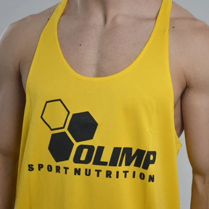 رکابی بدنسازی مردانه الیمپ مدل PY-SIMP0904 زرد