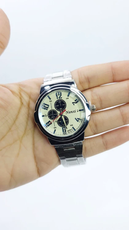 ساعت مچی مردانه نانسی Nanxi با موتور کوارتز و سبک 3موتوره
