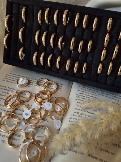 انگشتر رینگ ساده ژوپینگ 4 میل