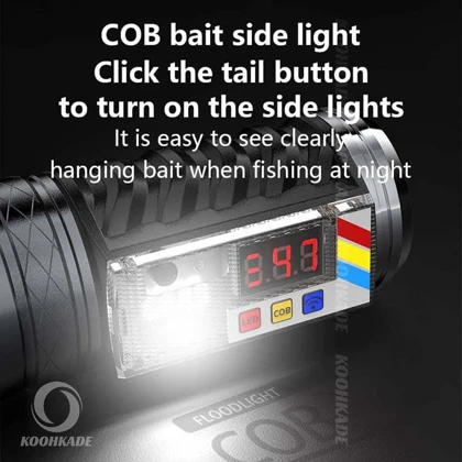 چراغ قوه تخصصی SMILING SHARK کد DY-3002