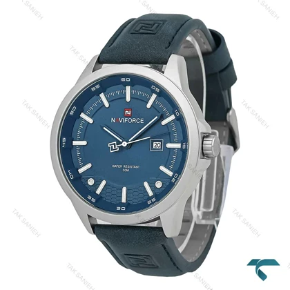 ساعت مردانه نیوی فورس NF9248 استیل سرمه ای NaviForce-7737-G