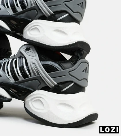 کفش کتانی مردانه و زنانه مشکی طوسی ADIDAS performance x9000l4