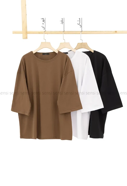 تیشرت باکسی ساده