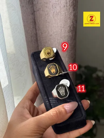 انگشتر مردانه استیل