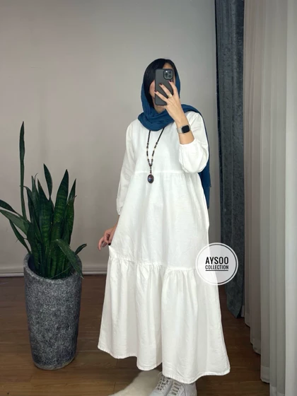 پیراهن مانتویی آیسو