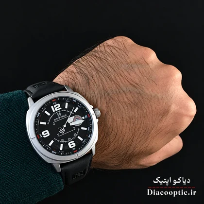 ساعت مچی اورجینال مردانه برند نیوی فورس مدل NF8078 چرمی