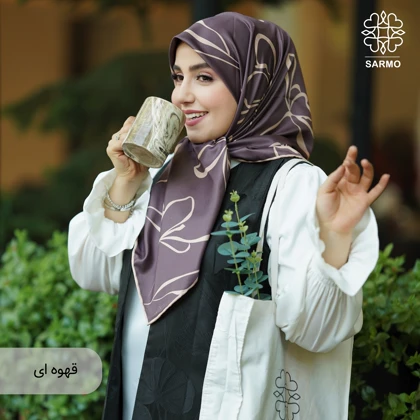 روسری ابریشم توییل طناز