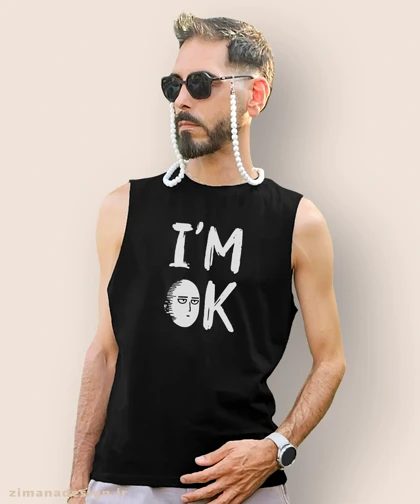 تاپ مردانه و زنانه طرح وان پانچ من شخصیت سایتاما کد 900