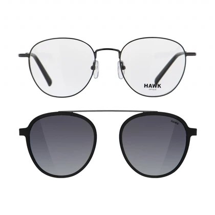 عینک طبی آفتابی هاوک مدل HAWK 7893