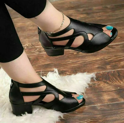 صندل پشت‌زیپ زنانه کد 879