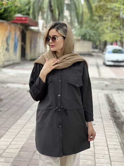 مانتو کتان سلین