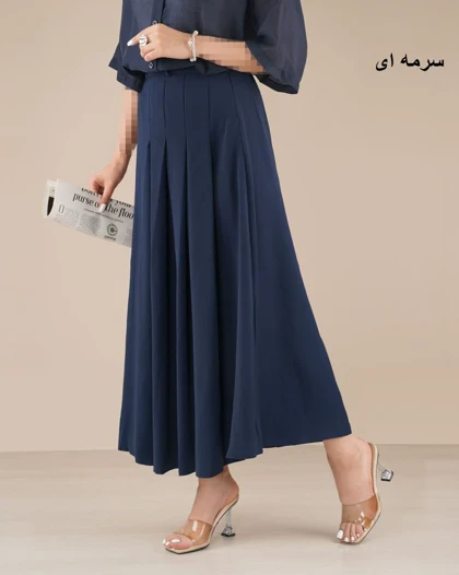 دامن کرپ سروین کد 5260