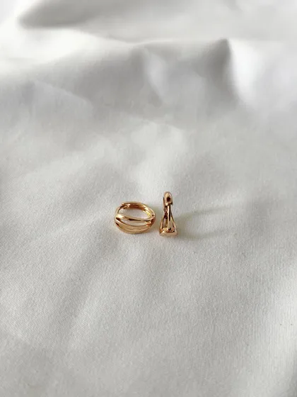 گوشواره حلقه‌ای راه راه