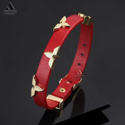 دستبند چرمی لویی ویتون Louis Vuitton Bracelet 01