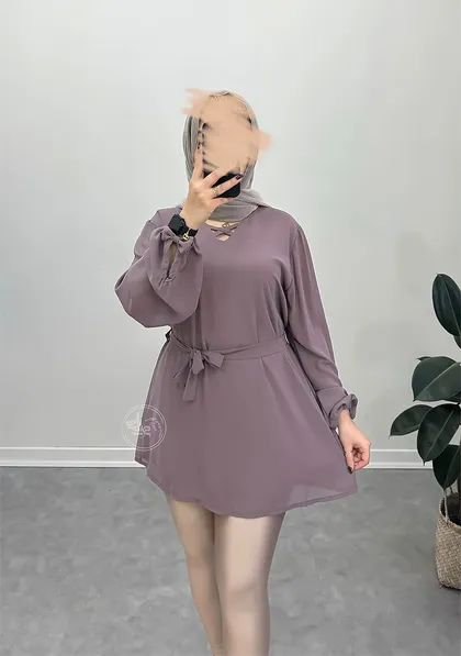 تونیک مجلسی حریر