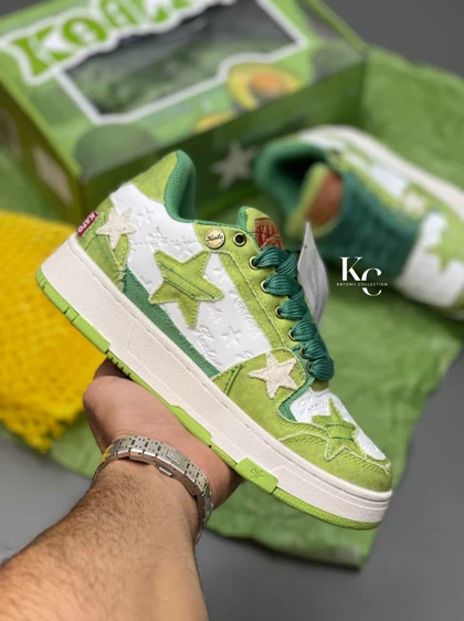 کتانی کالیکستو آووکادو kaalixto skateboarding Mid green Avocado