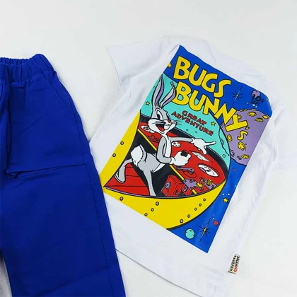 تیشرت و شلوار کارگو بچه گانه دافی اردکه