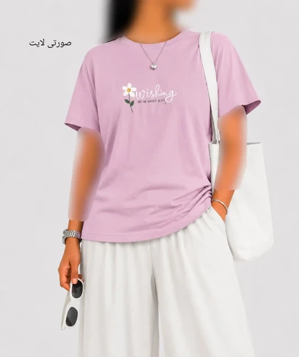 تیشرت زنانه گلایل